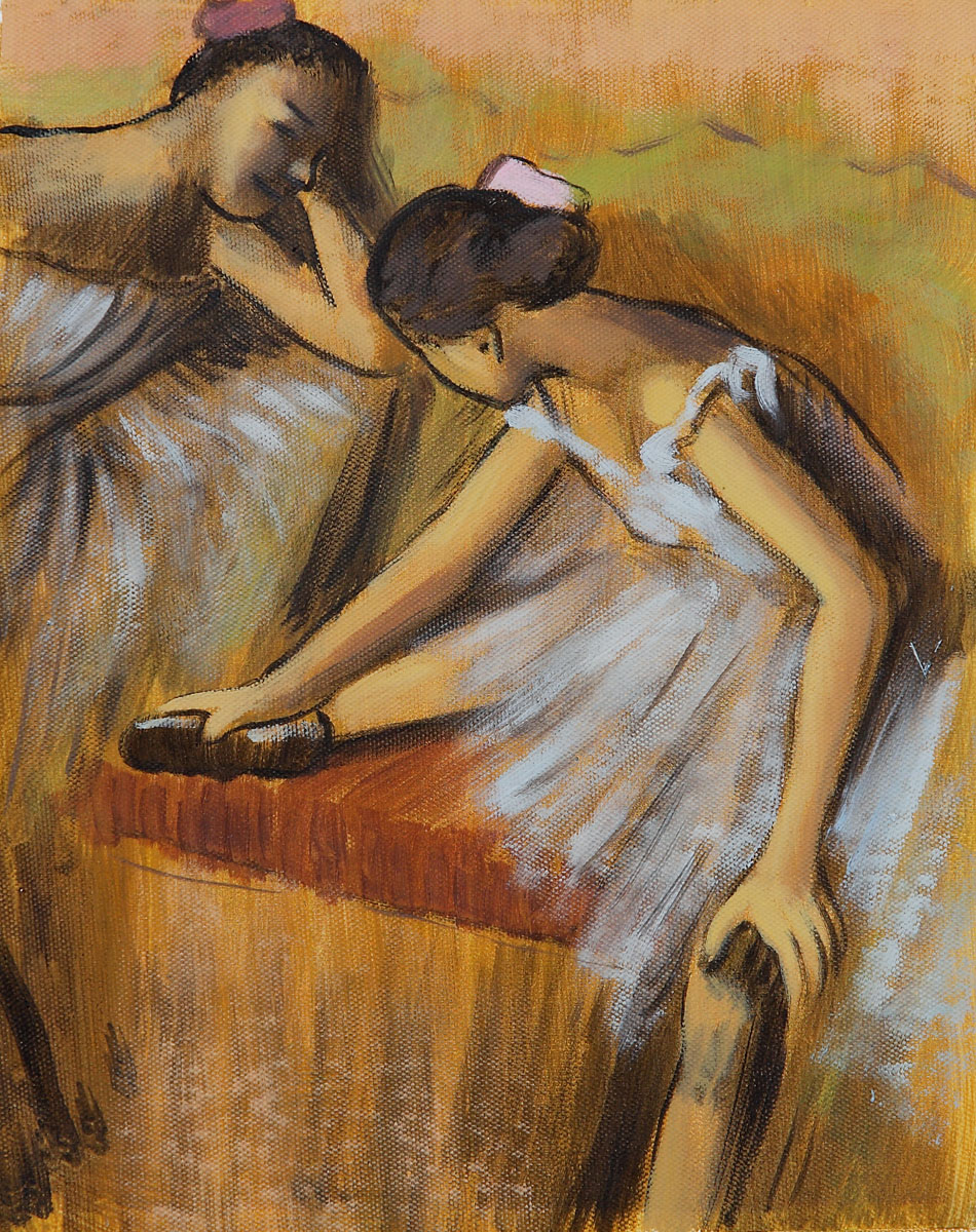 Dancers in Repose by Edgar Degas
